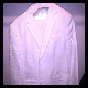 Sean John White Linen Suit 42R
